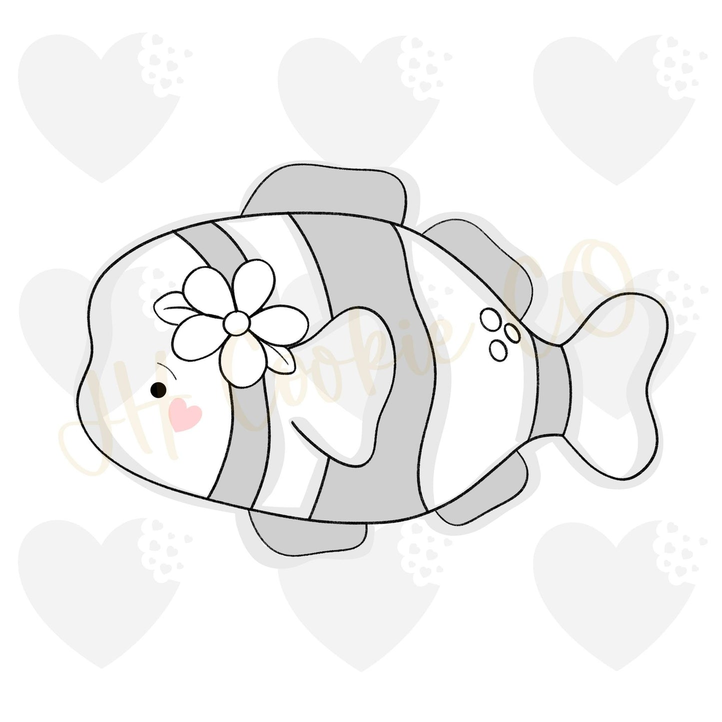 Cove Clownfish - Cookie Cutter