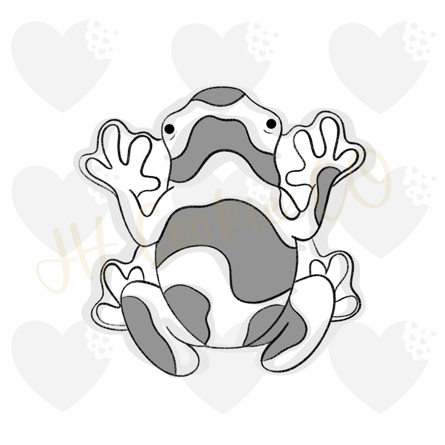 Rainforest Frog - Cookie Cutter