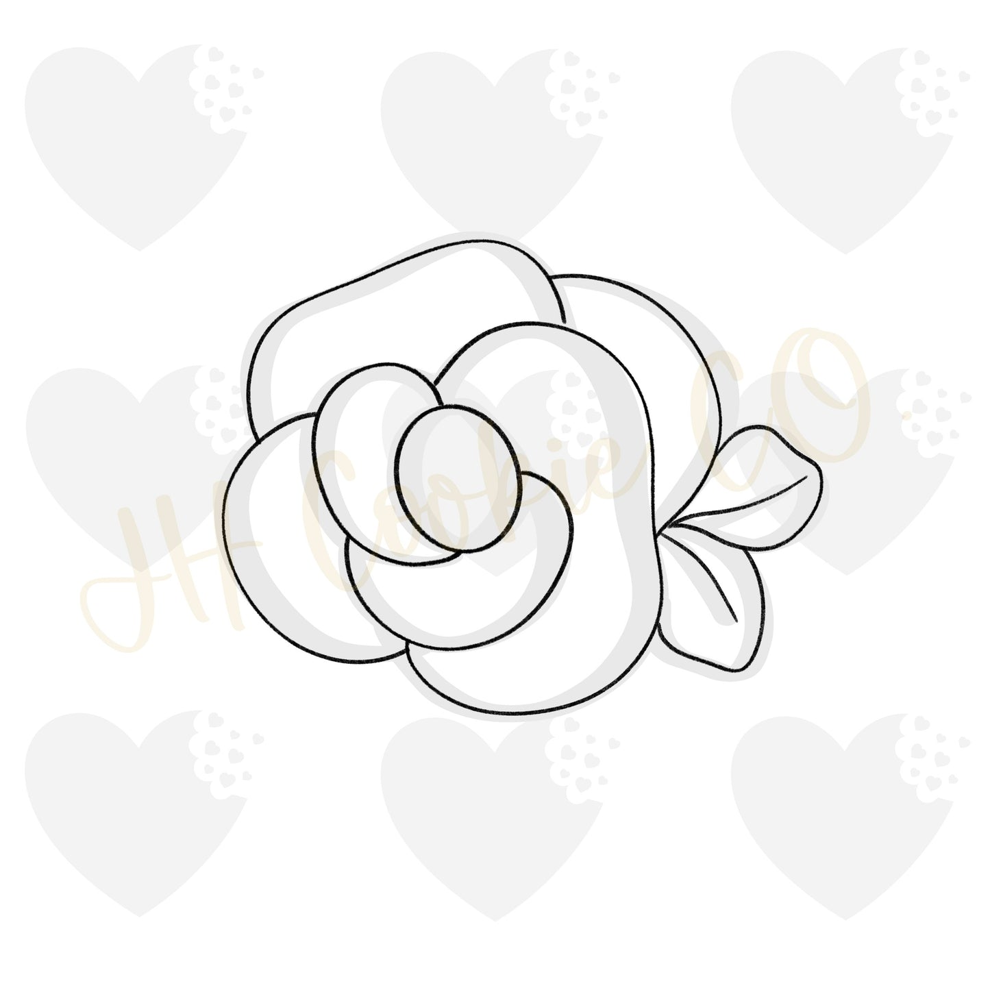 Magical Rose - Cookie Cutter