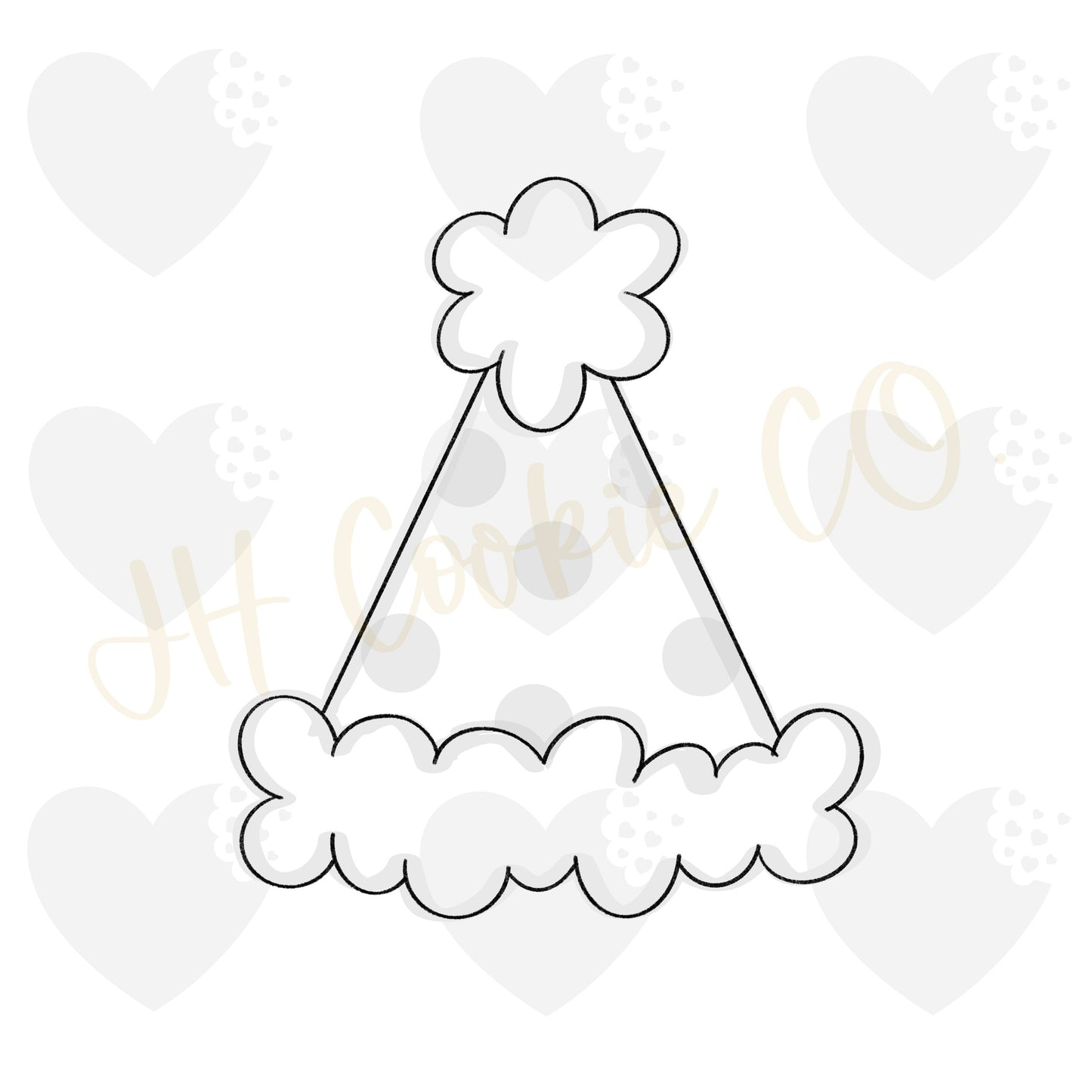 Party Hat - Cookie Cutter