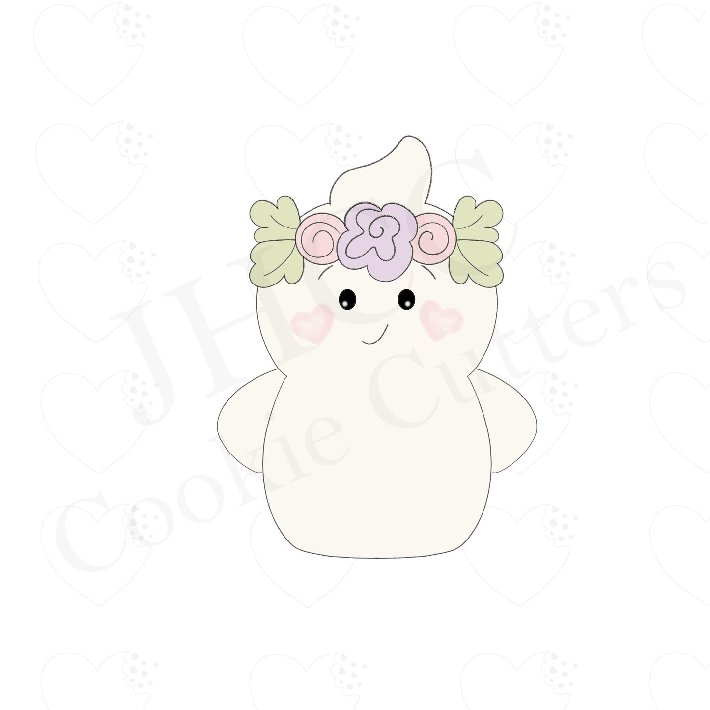 Girl Ghost Cutie - Cookie Cutter