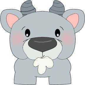 Grant Goat cookie cutter