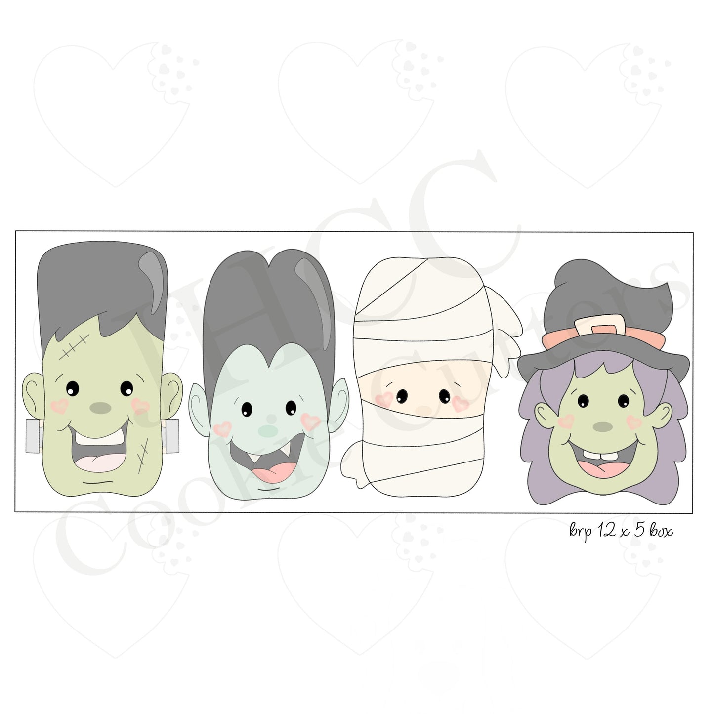 Classic Halloween Monster Stick Set 2020 - Cookie Cutters