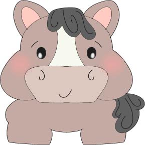 Harley Horse cookie cutter