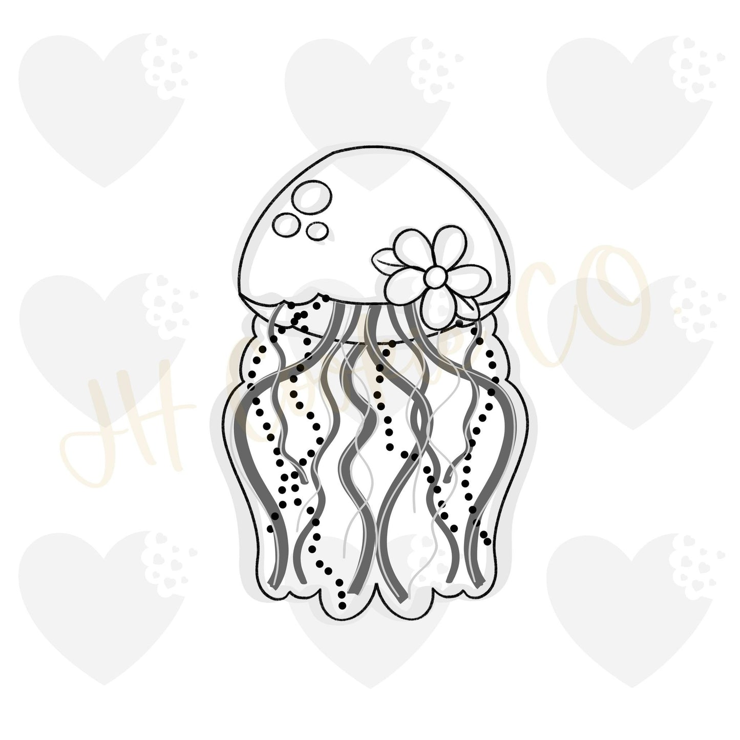 Jade Jellyfish - Cookie Cutter