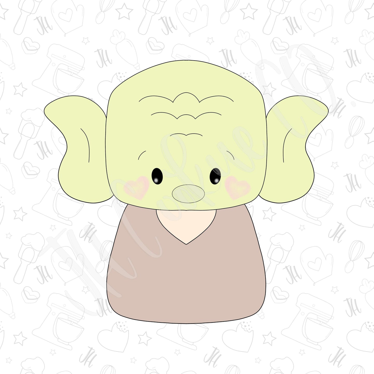 Jedi Master cookie cutter