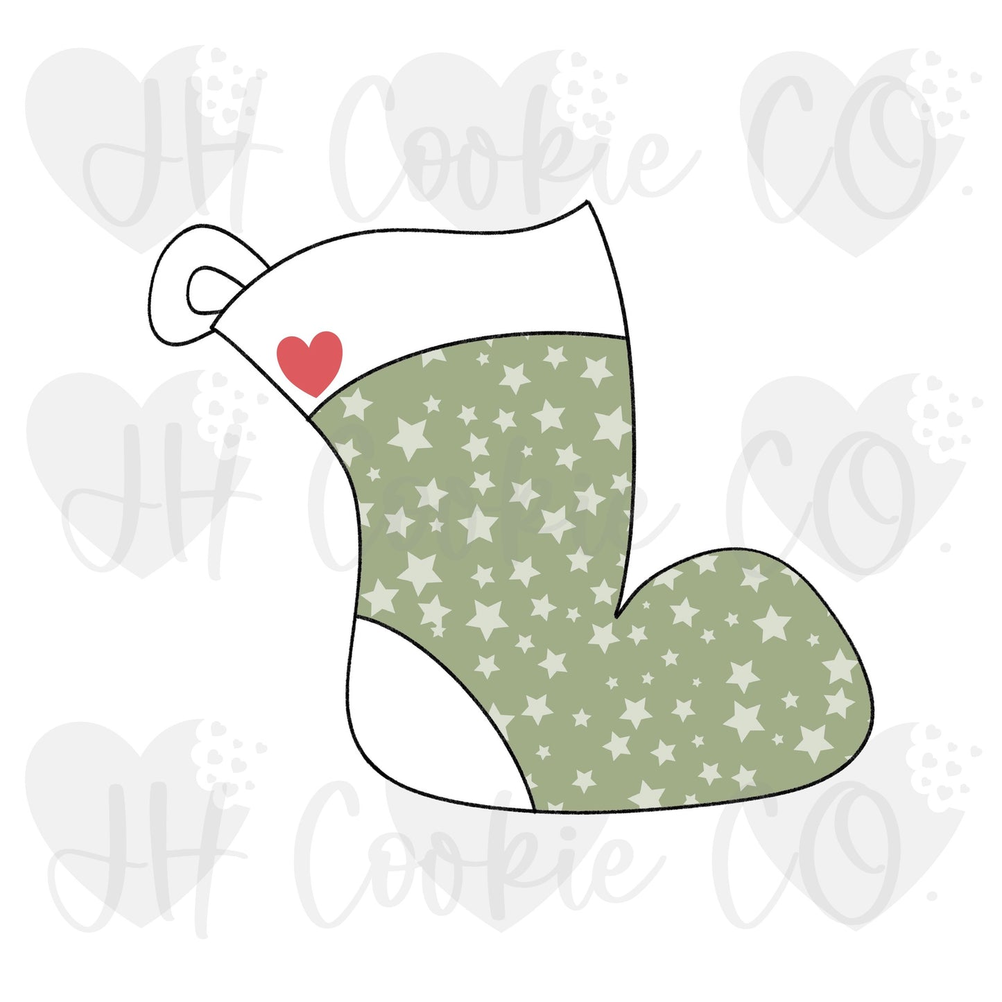 Stocking - Cookie Cutter