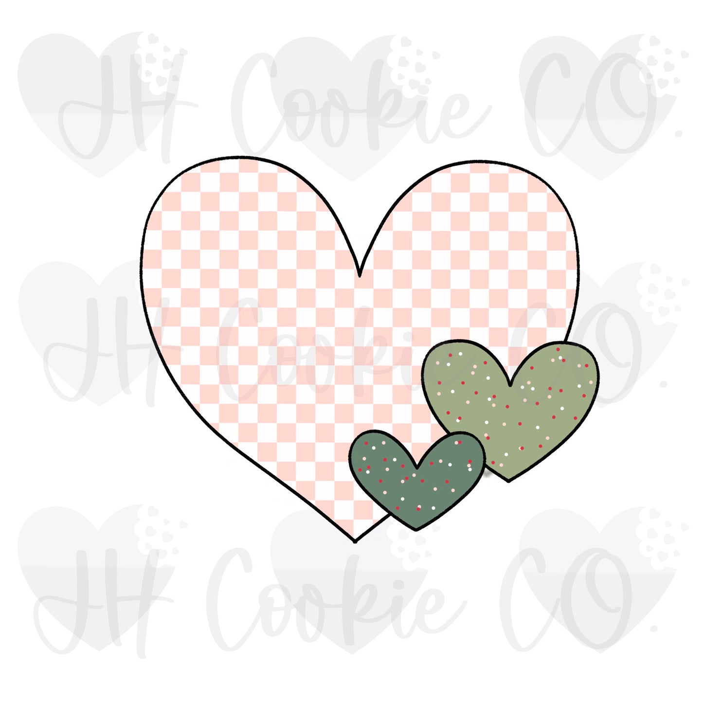 His Heart Grew 3 Sizes That Day - Cookie Cutter