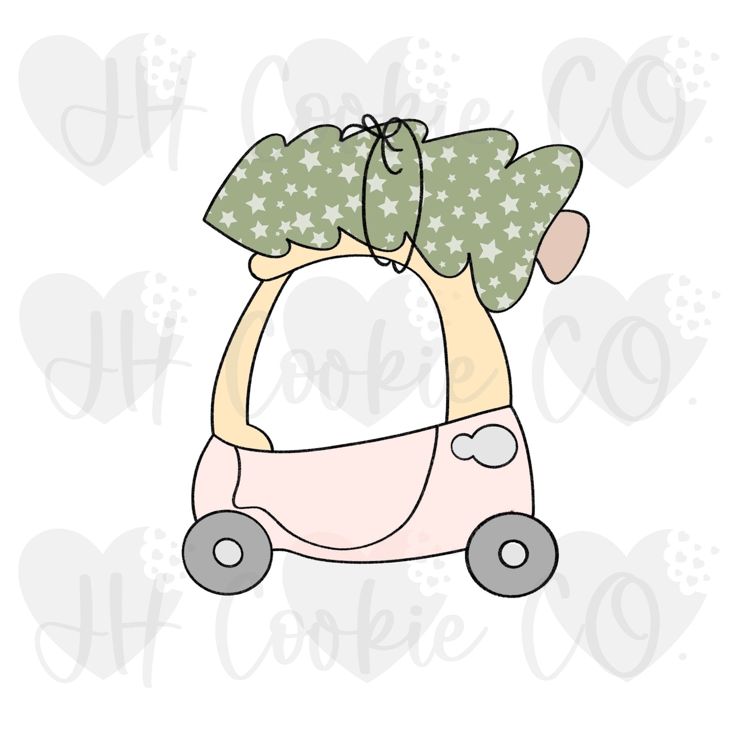 Christmas Little Tikes Car - Cookie Cutter