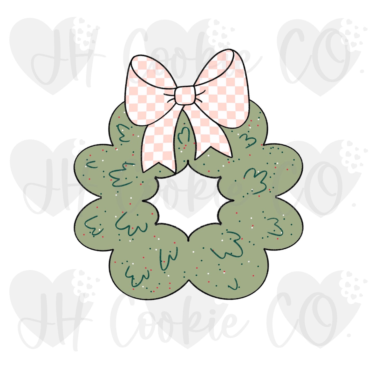 Christmas Wreath - Cookie Cutter