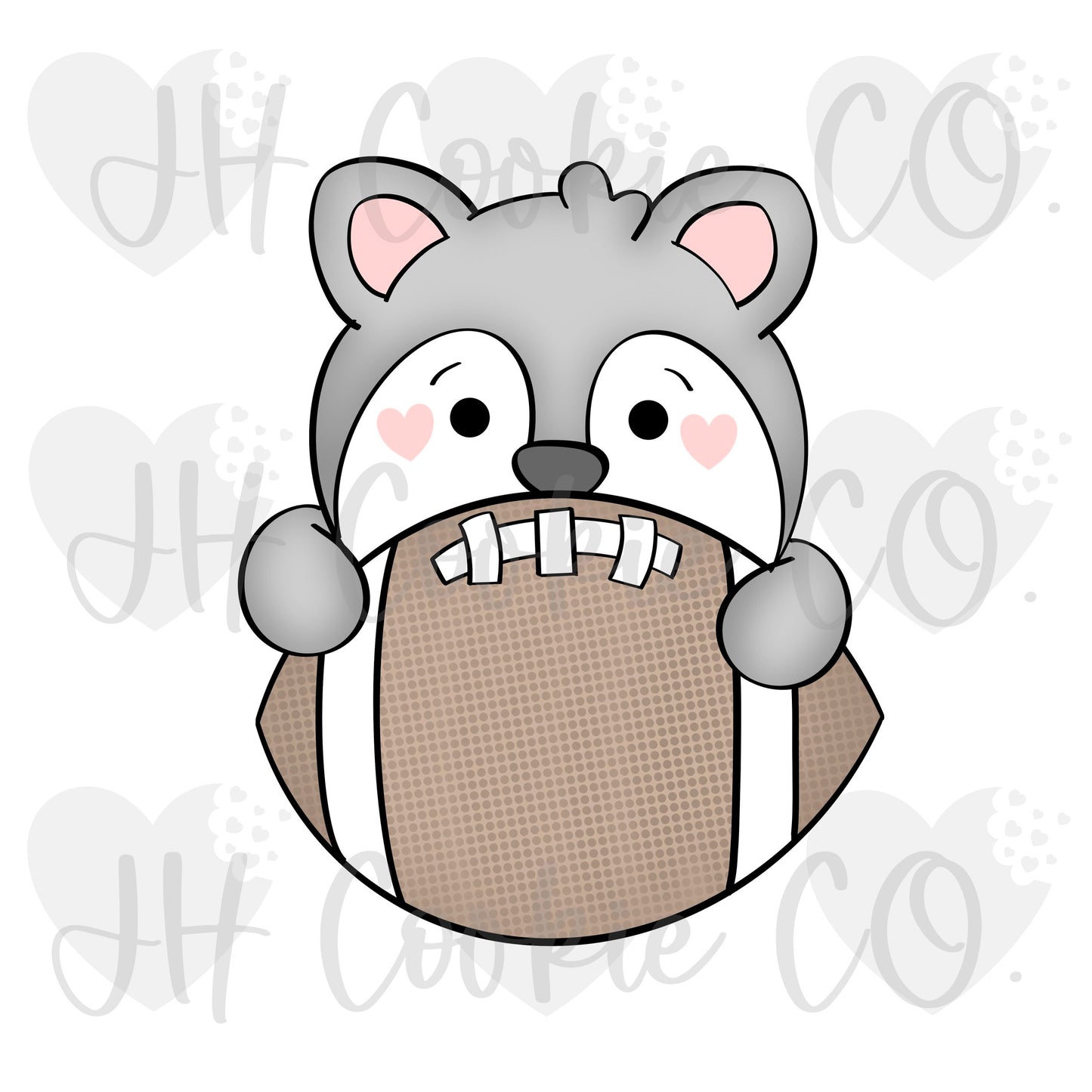 Wolf Football Plaque (2022) - Cookie Cutter