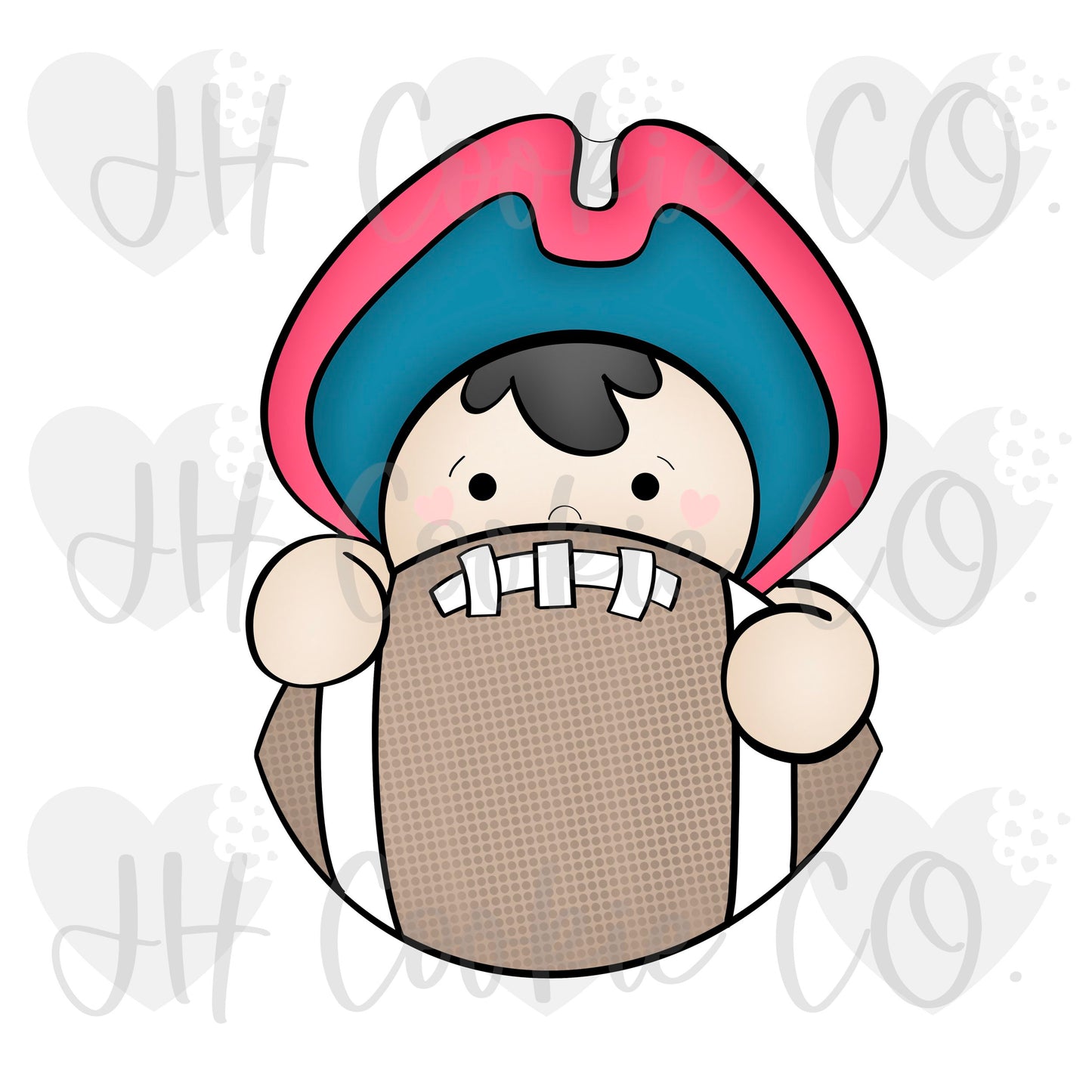 Patriot Football Plaque (2022) - Cookie Cutter