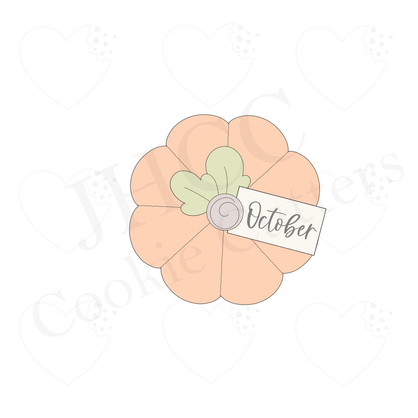 Pumpkin Top W/ Tag 2020 - Cookie Cutter