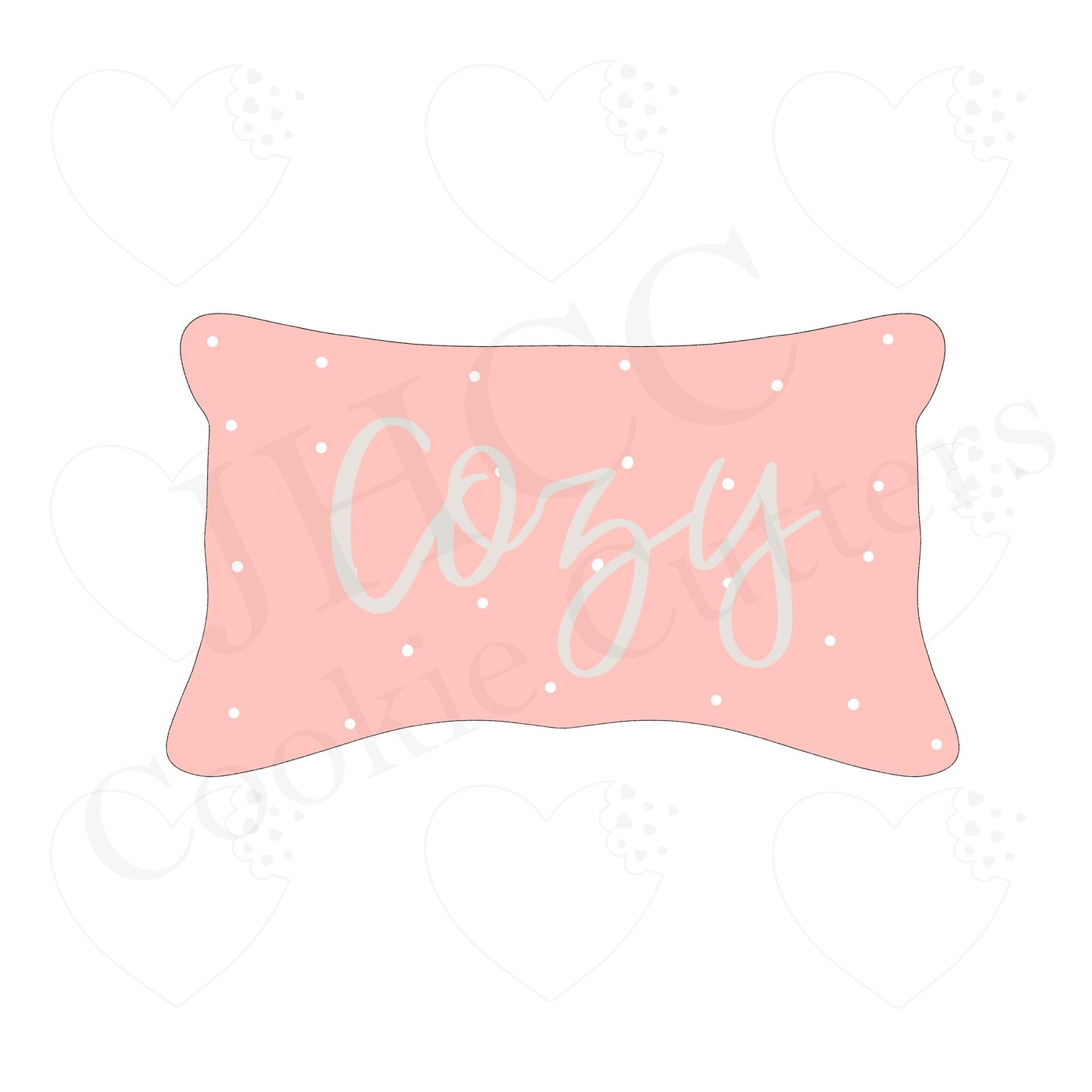 Rectangular Pillow - Cookie Cutter