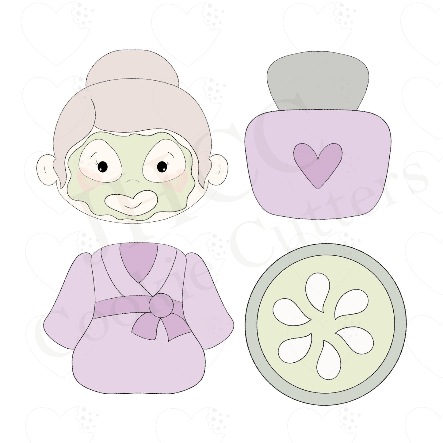 Spa Day 2019 Mini Set - Cookie Cutters