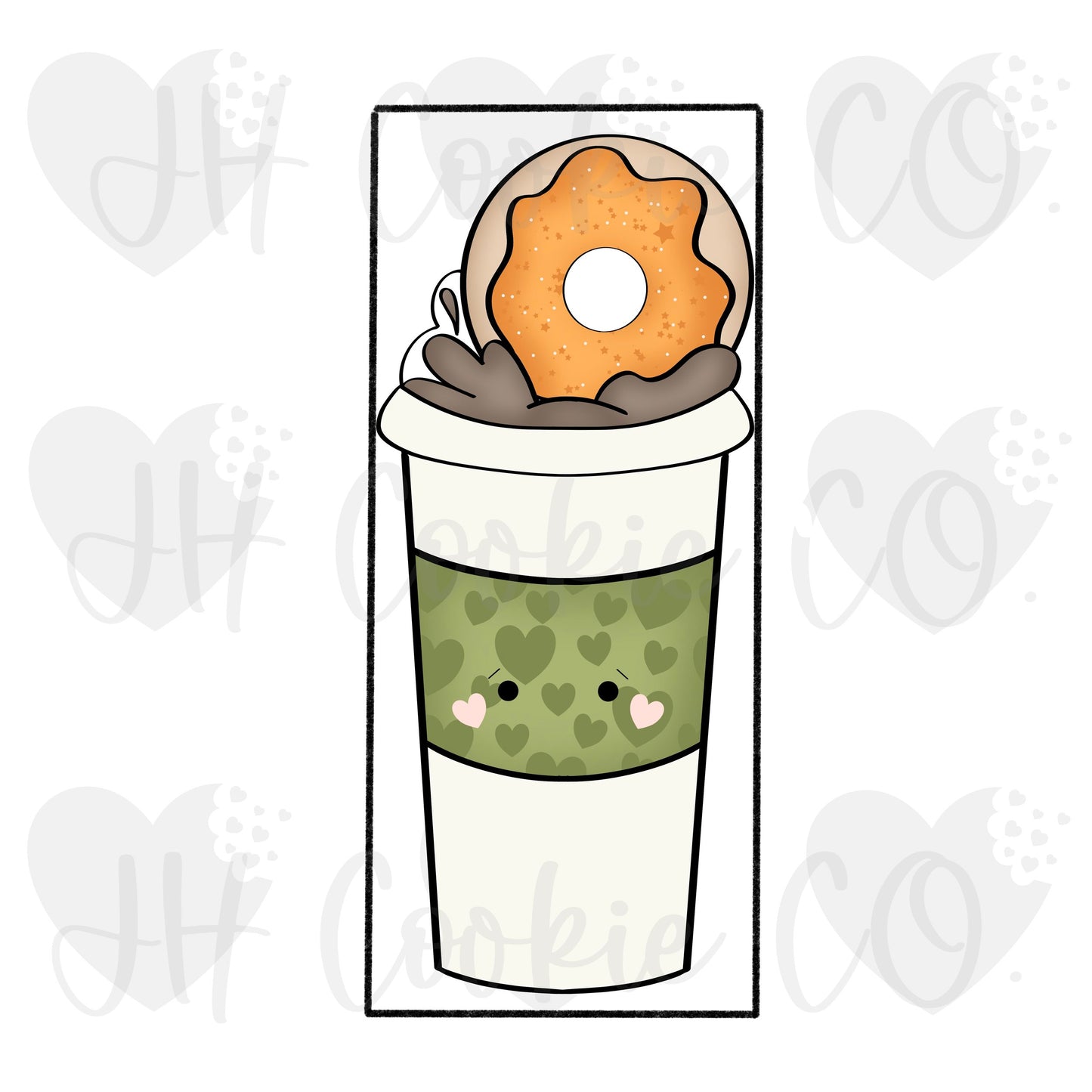 Build-A-DONUT SPLASH COFFEE CUP - Cookie Cutter