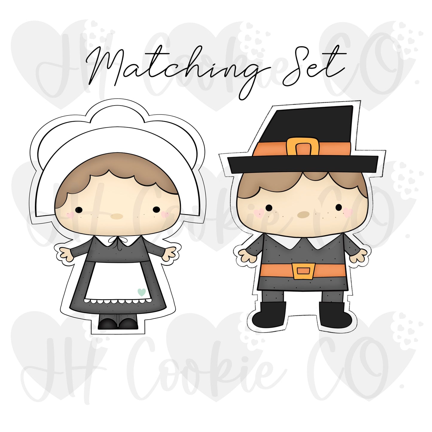 Pilgrim Boy & Girl Set (2022) - Cookie Cutter