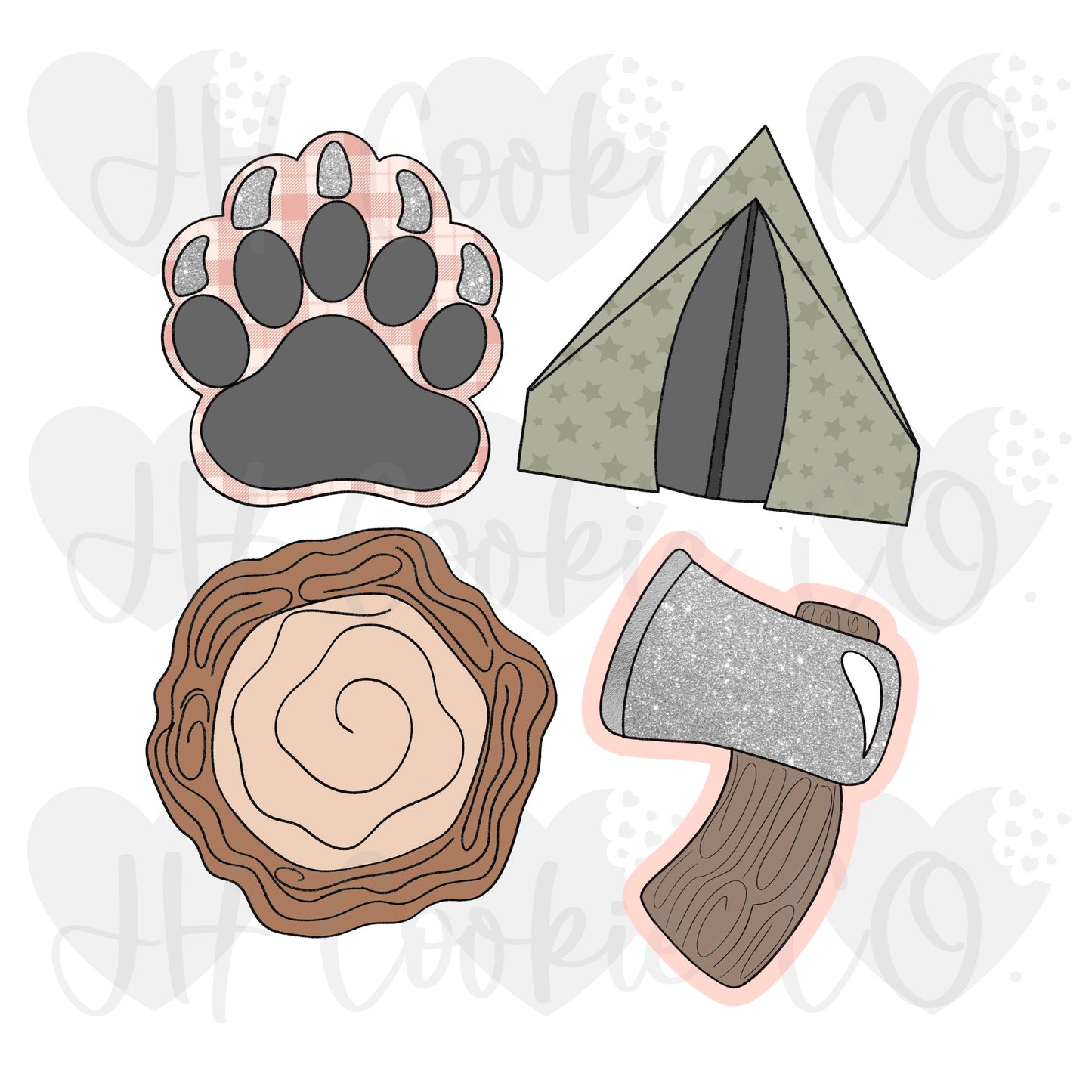 Lumberjack Set - Cookie Cutter