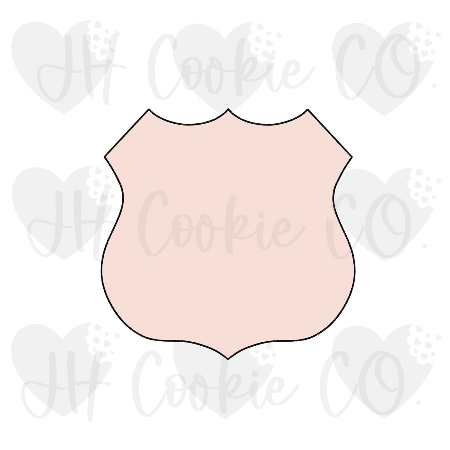 Route 66 Sign - Cookie Cutter