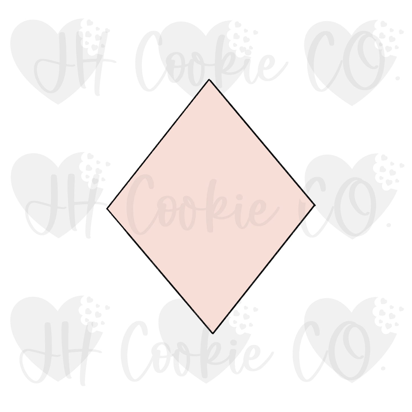 Rhombus / Diamond - Cookie Cutter