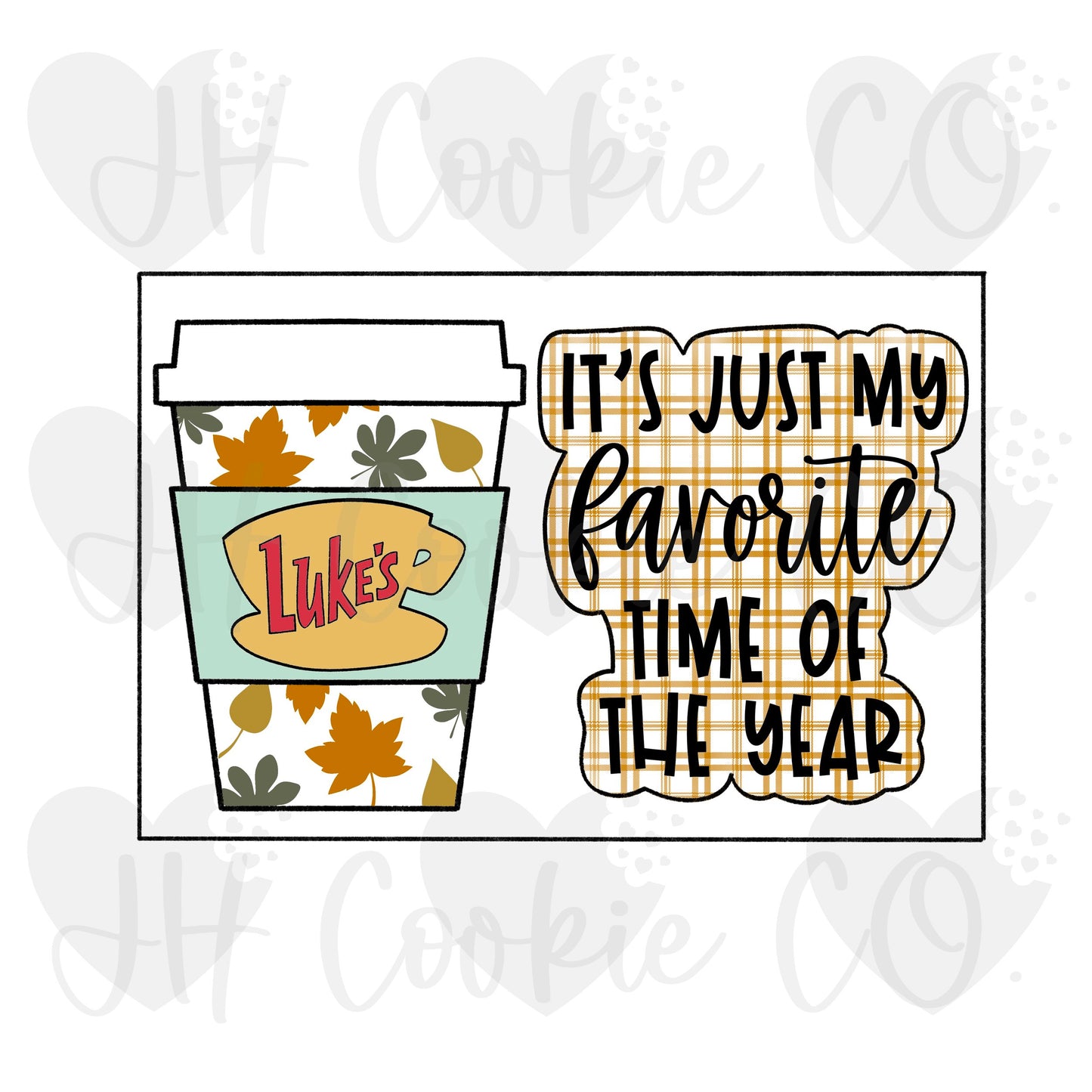 GG Coffee Set (3 cutters) - Cookie Cutter