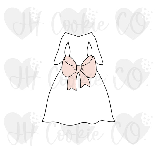 Bow Wedding Dress - Cookie Cutter