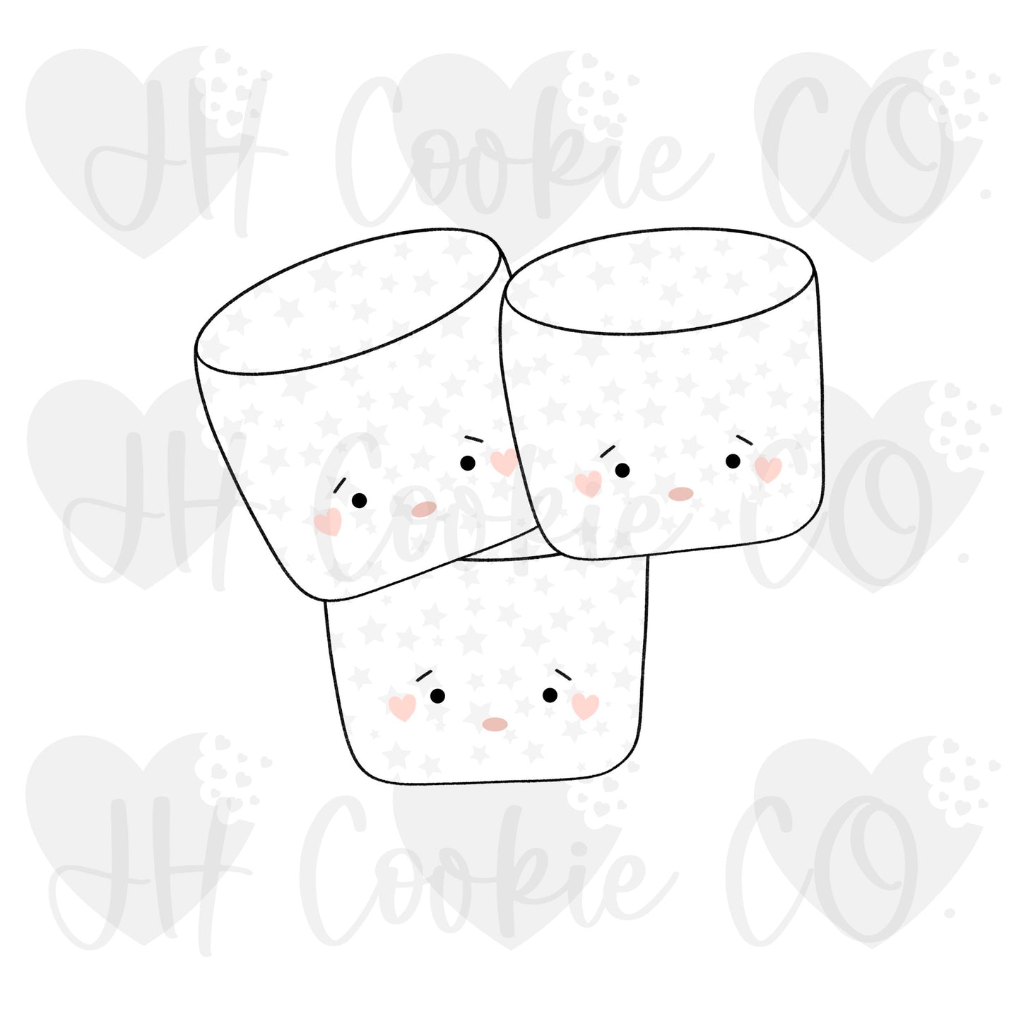 Marshmallow Bunch - Cookie Cutter