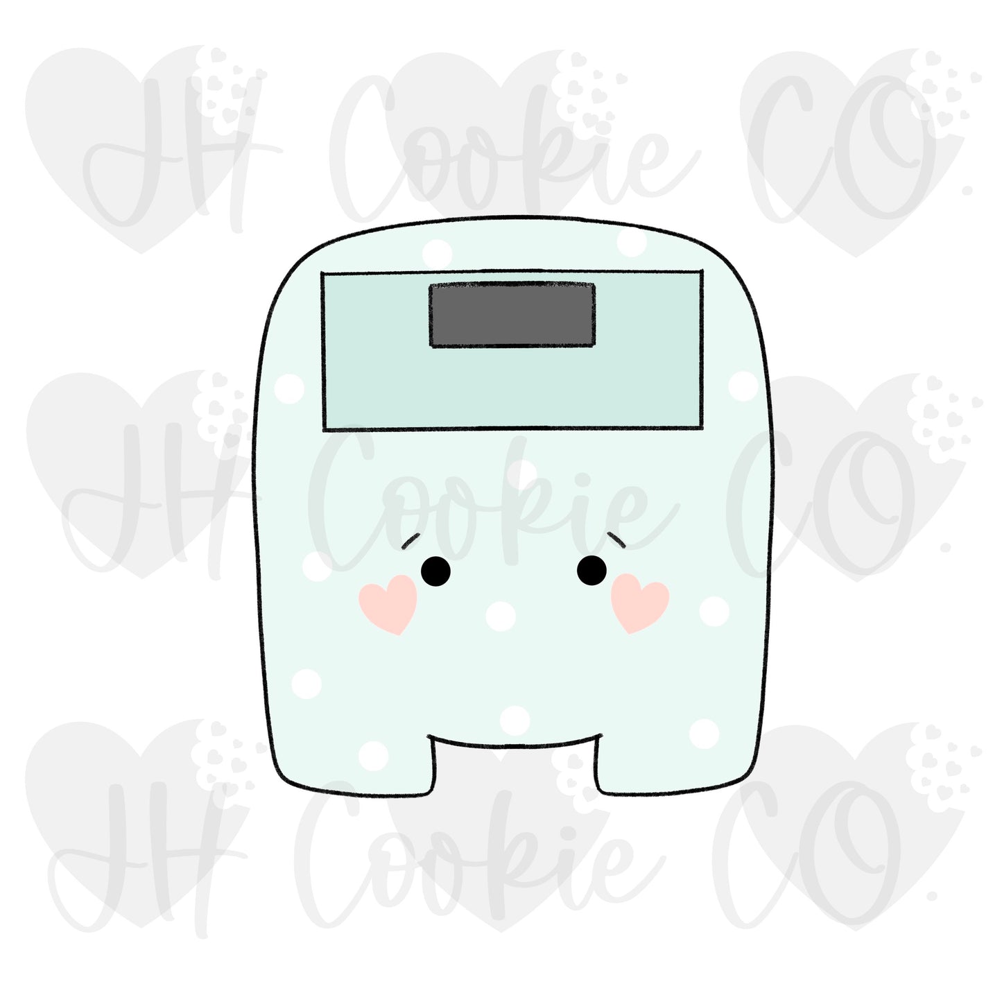 Chubby Mail Box - Cookie Cutter