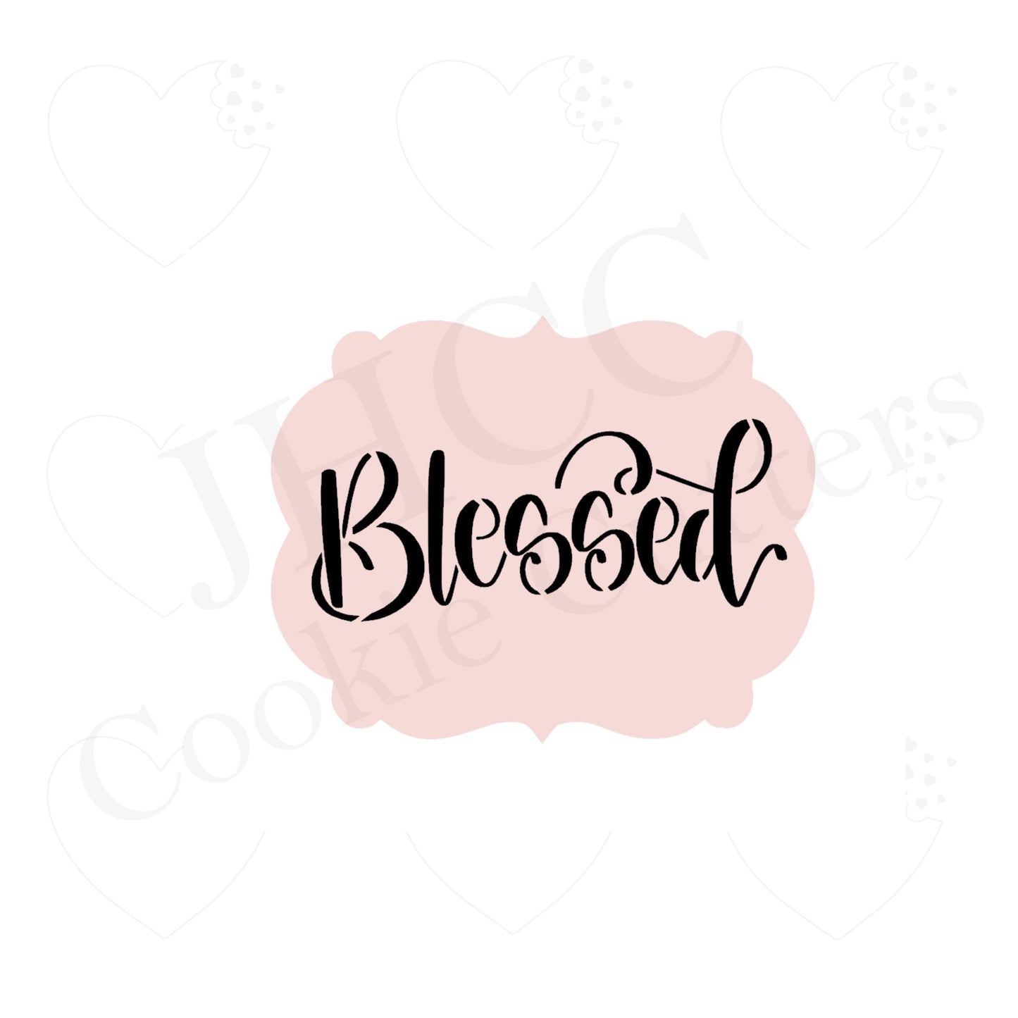 Blessed - Stencil