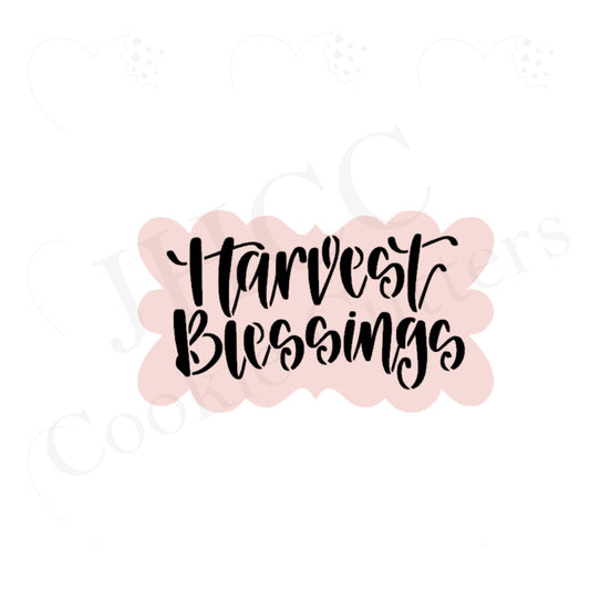 Harvest Blessings - Stencil