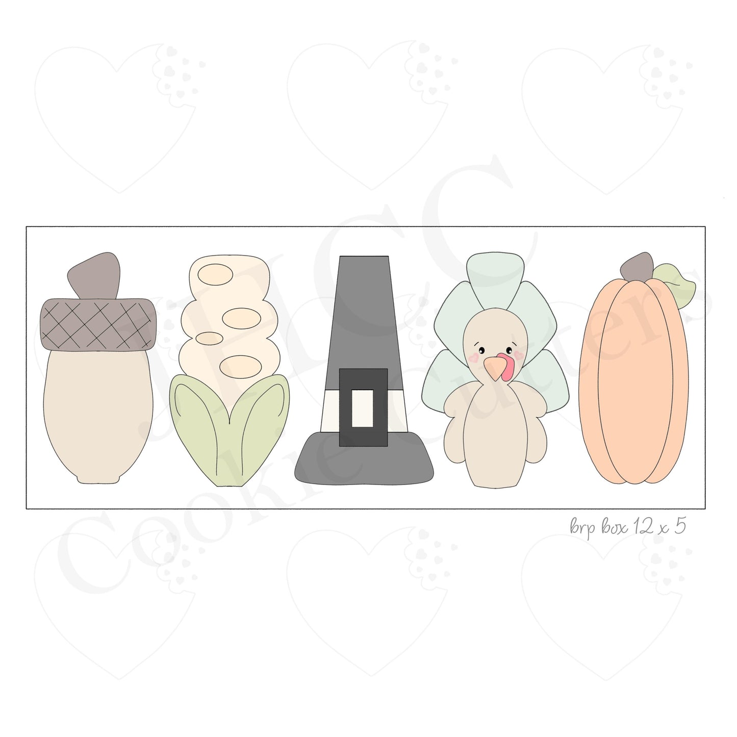 Thanksgiving Stick Set - Cookie Cutters