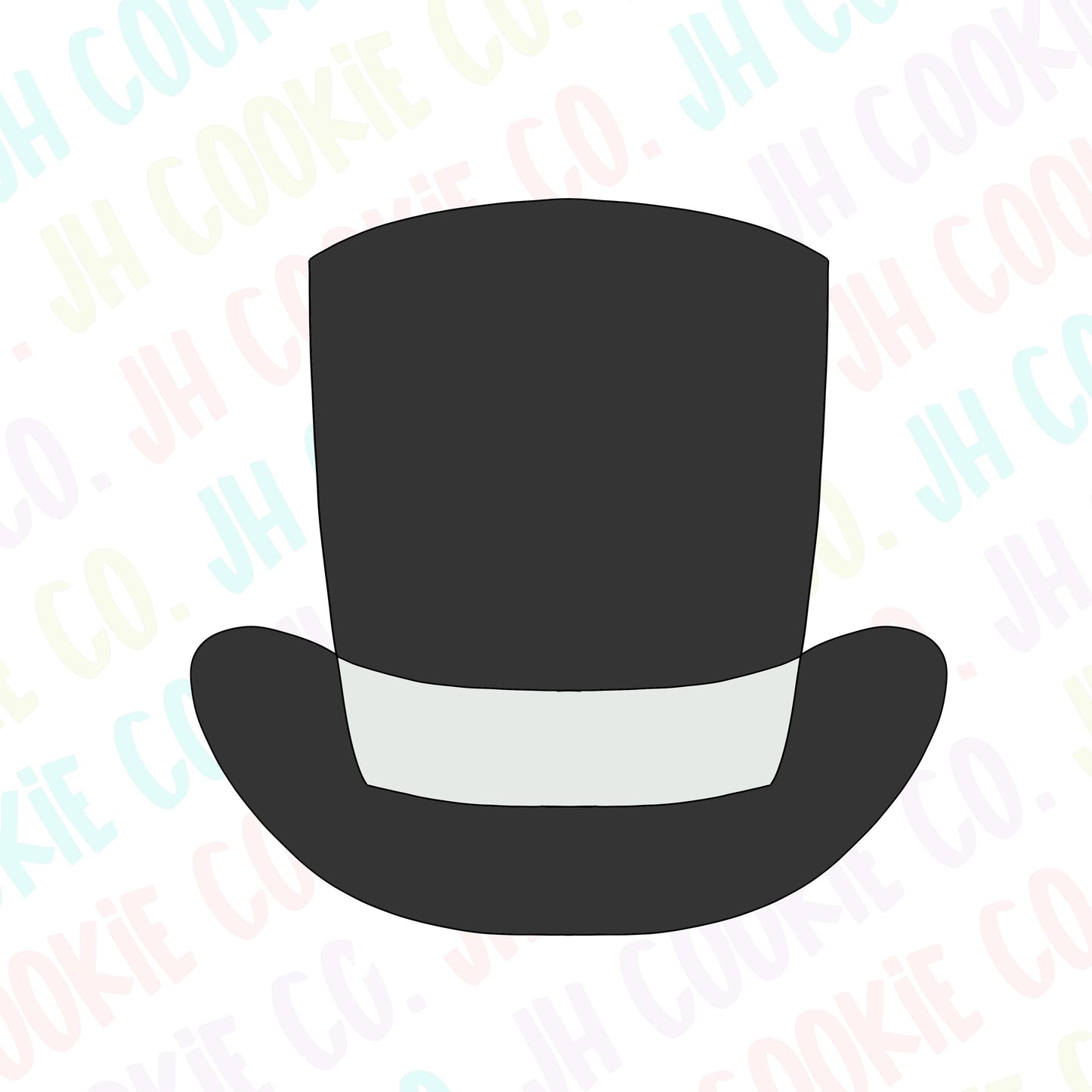 Wedding Top Hat Cookie Cutter