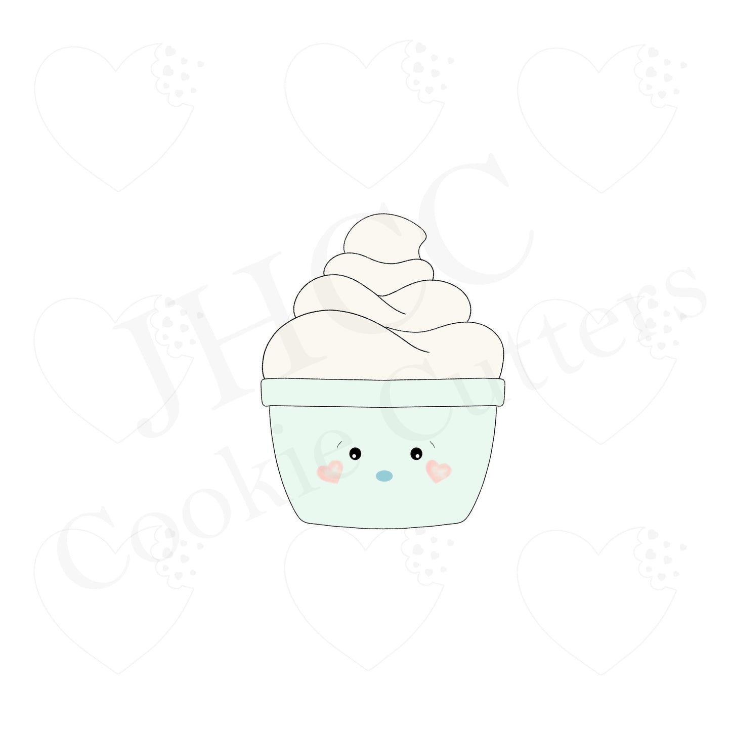 Whip Cream Bowl 2021 - Cookie Cutter