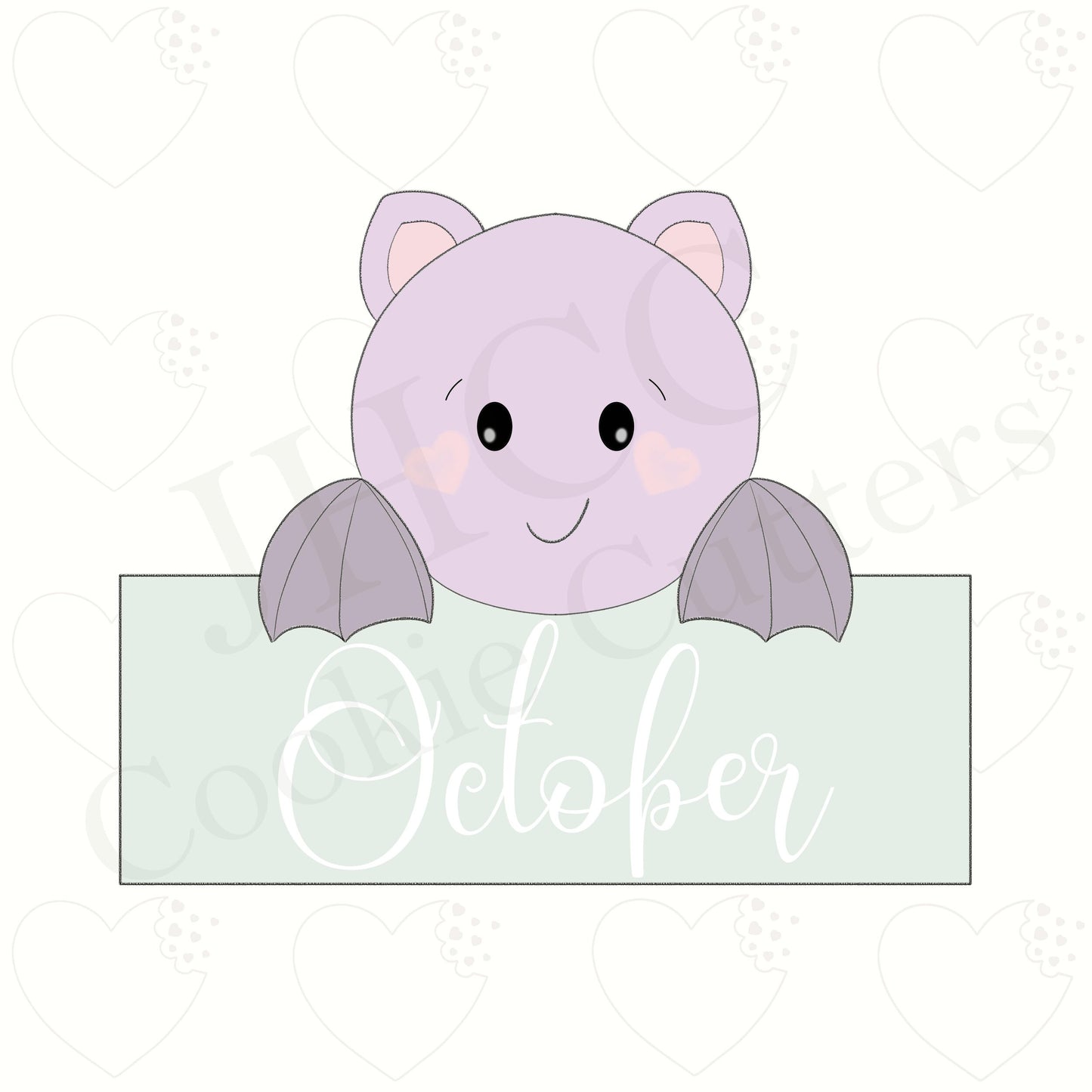 Bat Plaque - Cookie Cutter