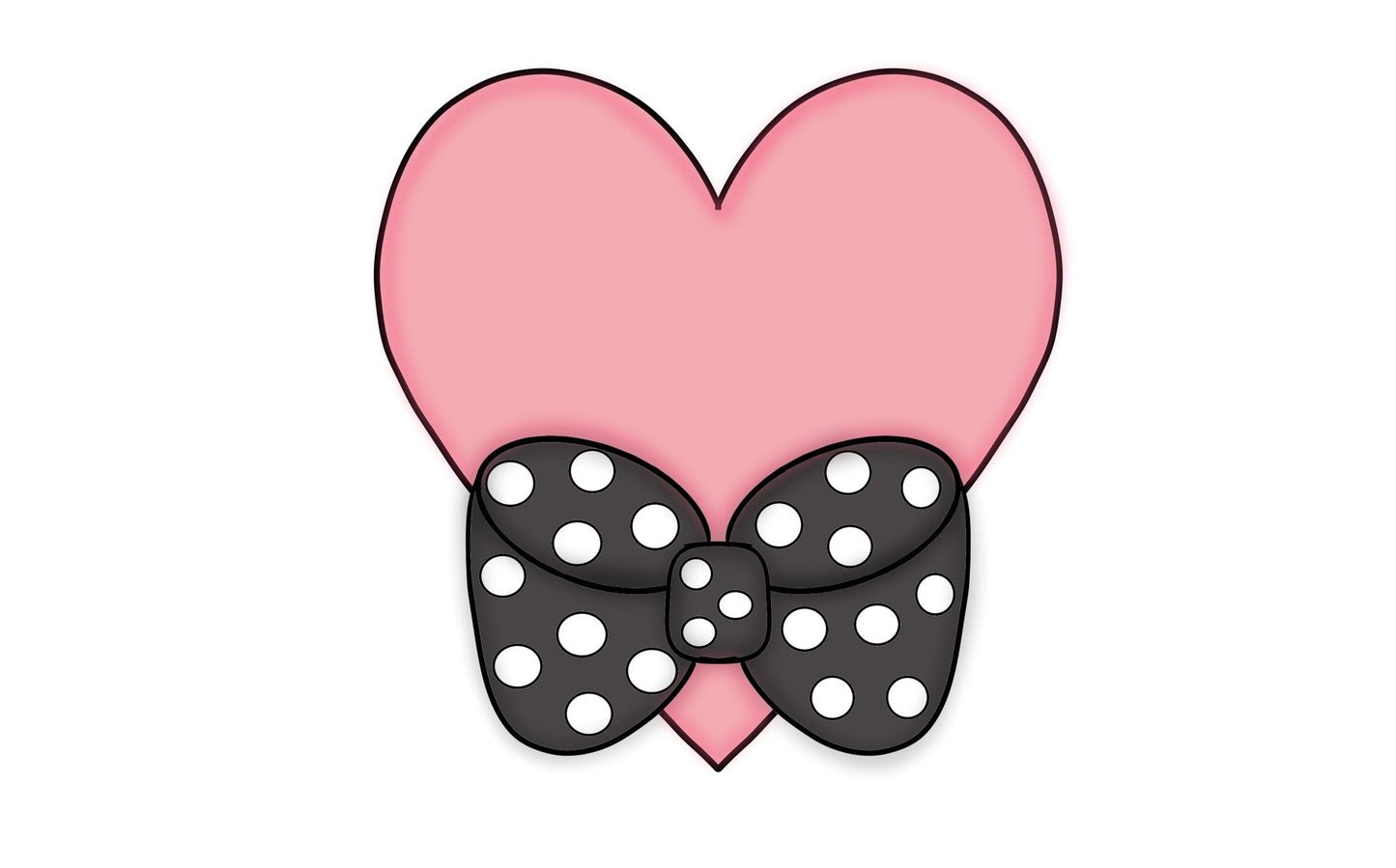 bowtie heart cookie cutter