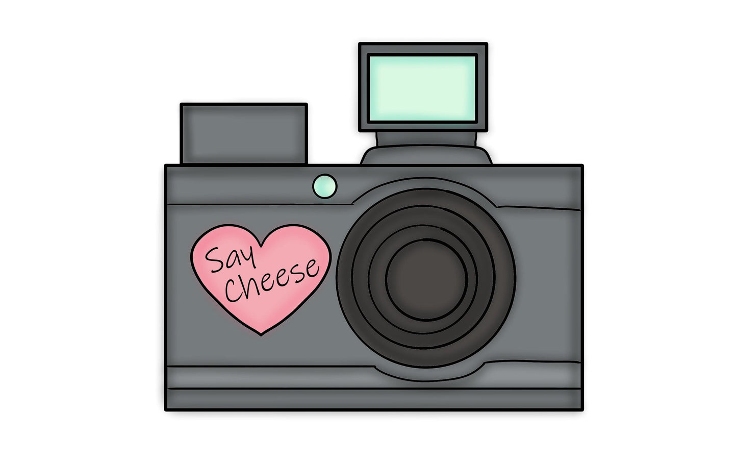 camera cookie cutter