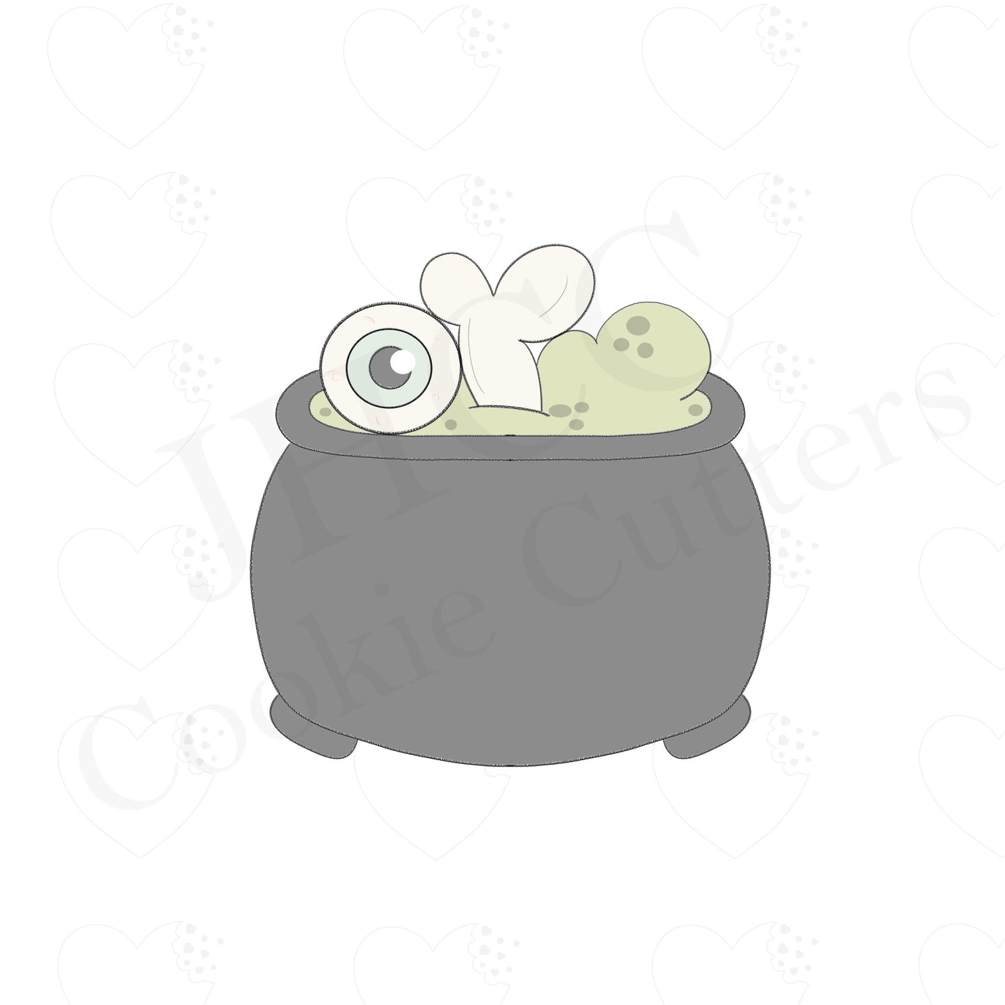Spooky Cauldron - Cookie Cutter