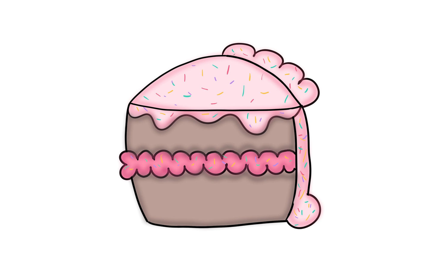 chubby cake cookie cutter