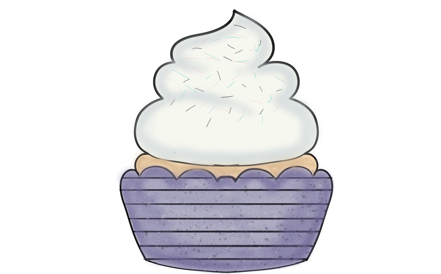 chubby cupcake cookie cutter