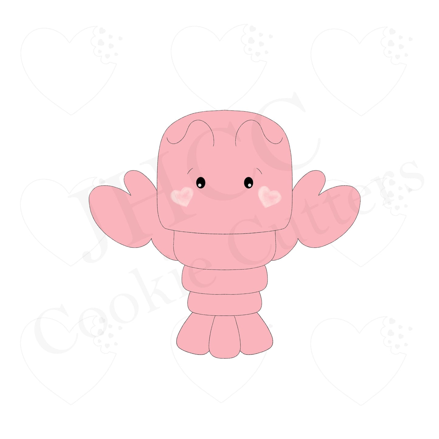 Chubby Lobster - Cookie Cutter
