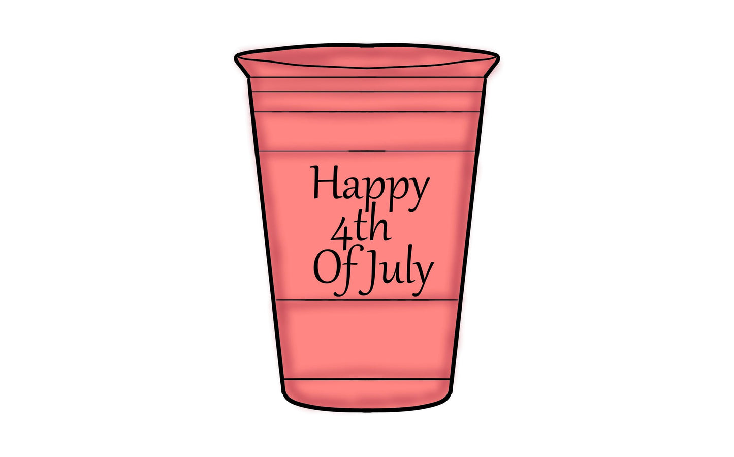 solo cup cookie cutter