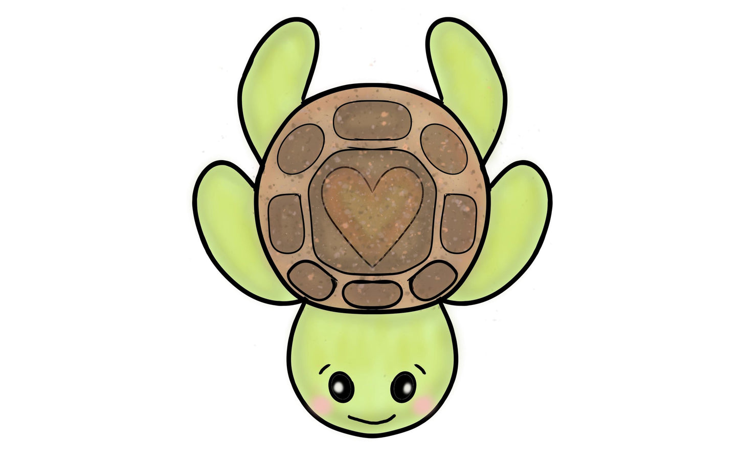 Crush Sea Turtle cookie cutter