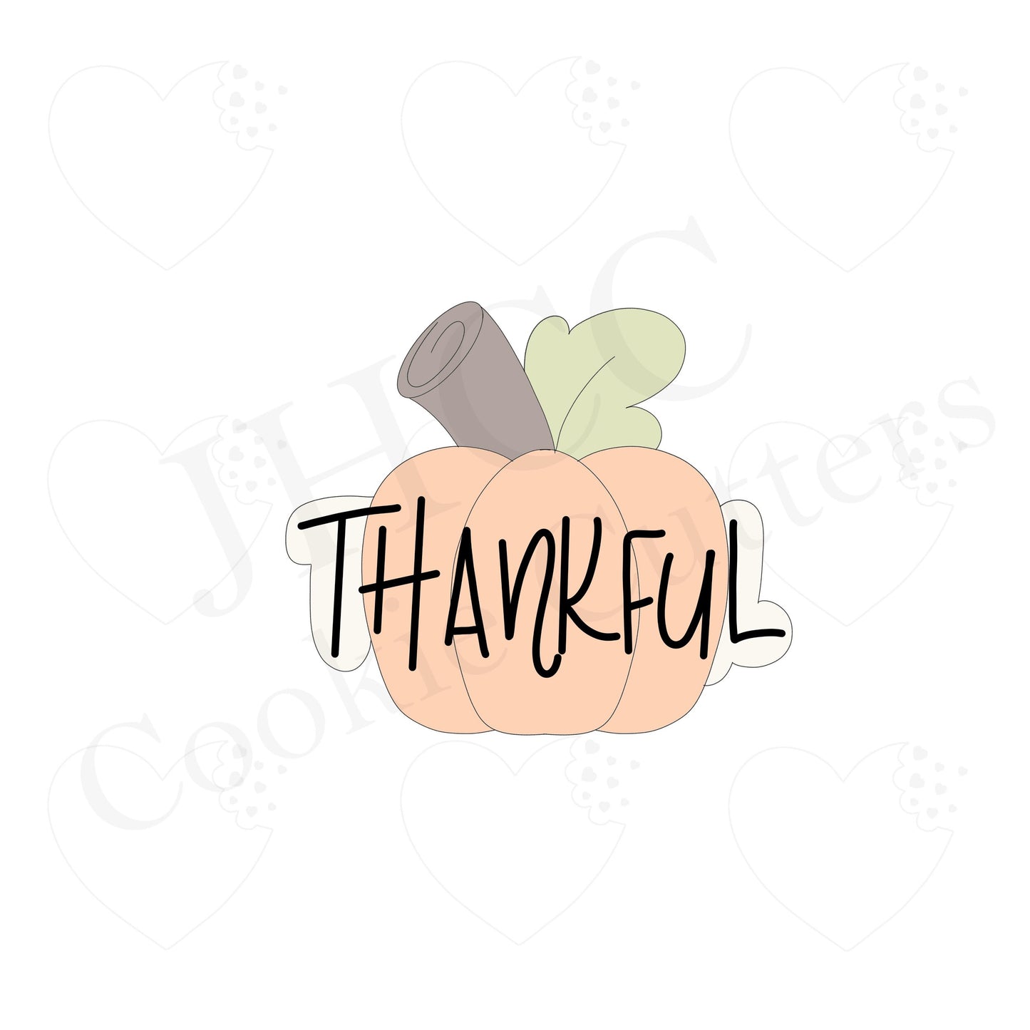 2019 Thankful Pumpkin - Cookie Cutter