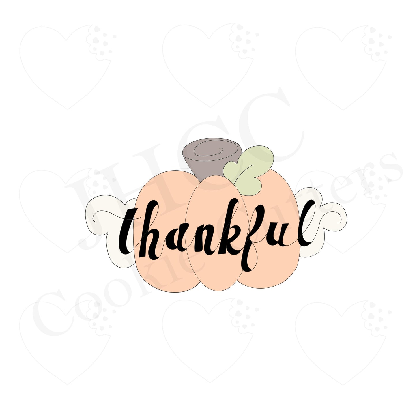 2018 Thankful Pumpkin - Cookie Cutter