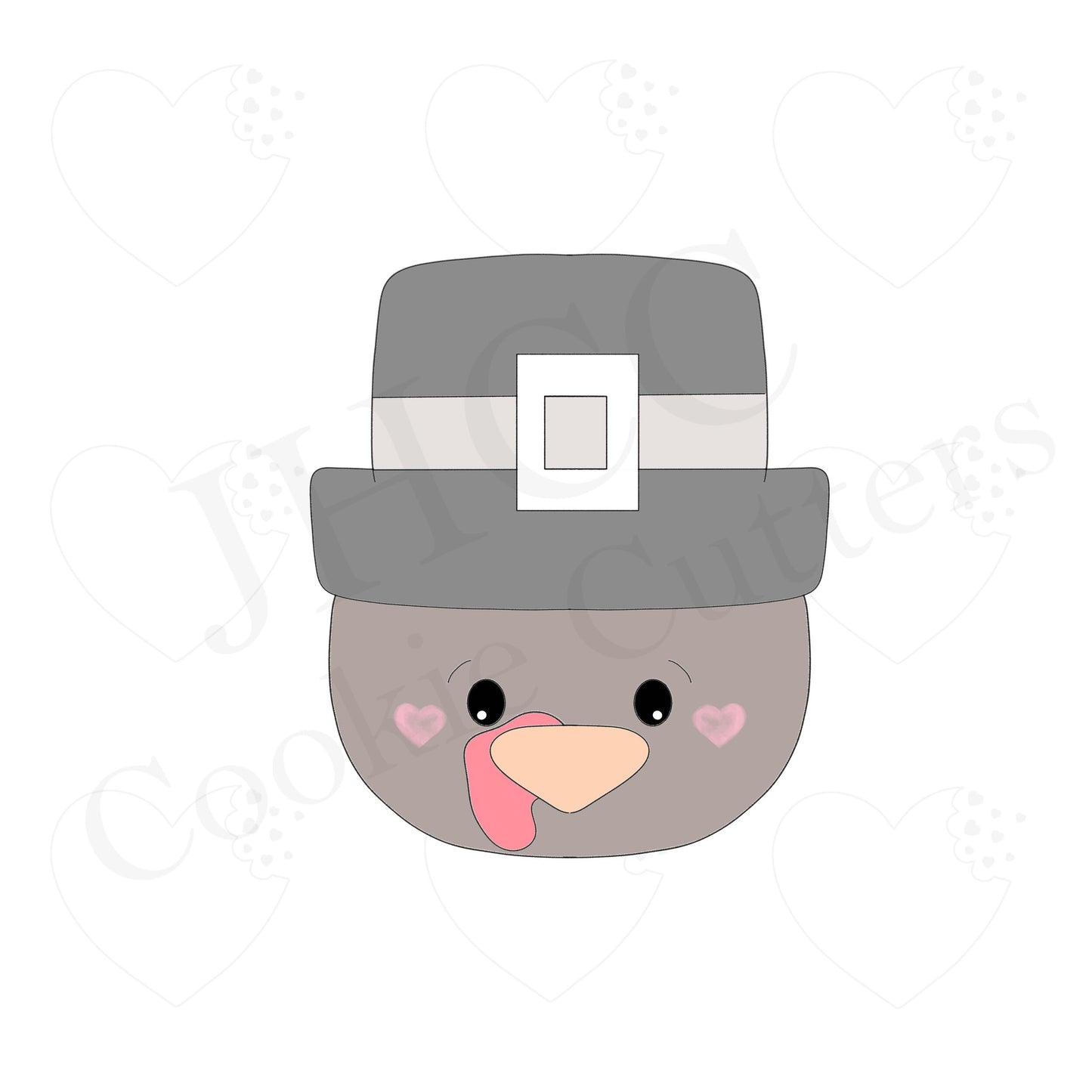 Boy Pilgrim Turkey - Cookie Cutter