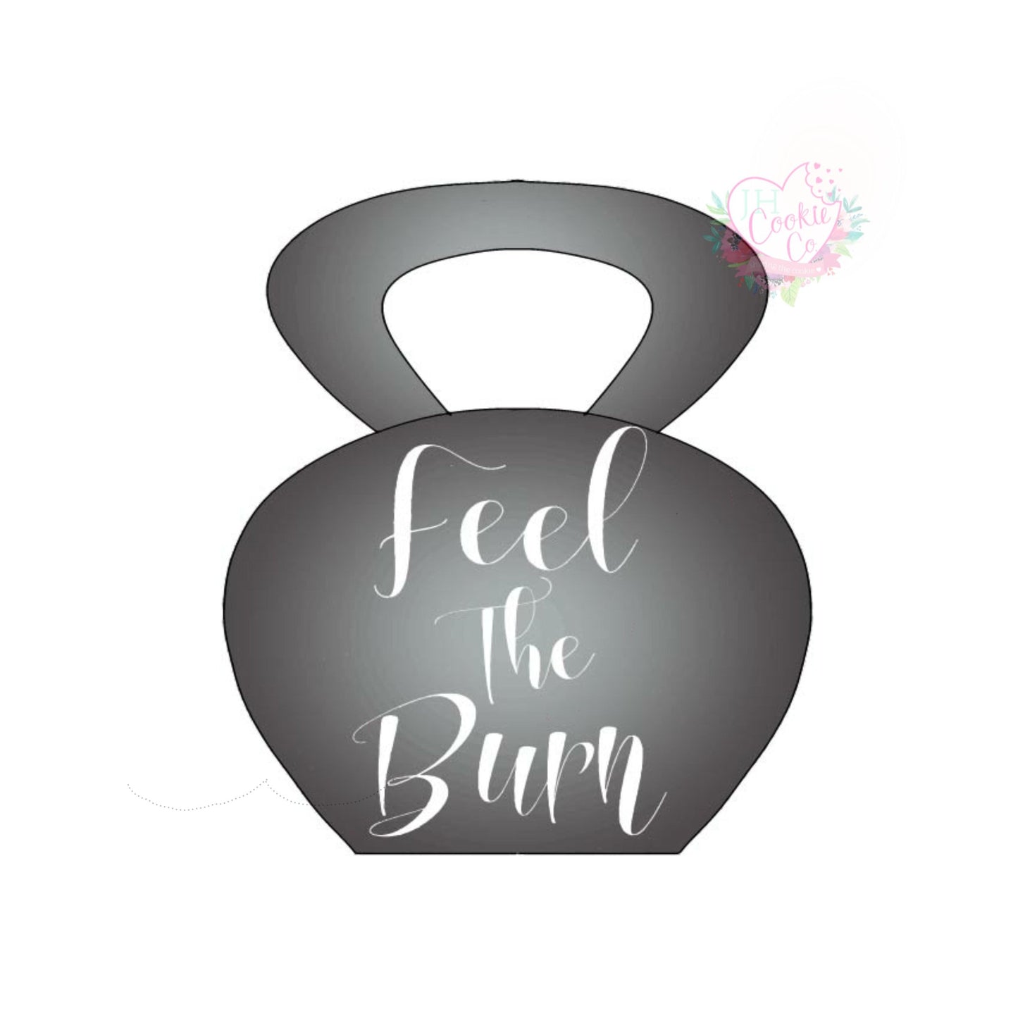 kettle bell cookie cutter
