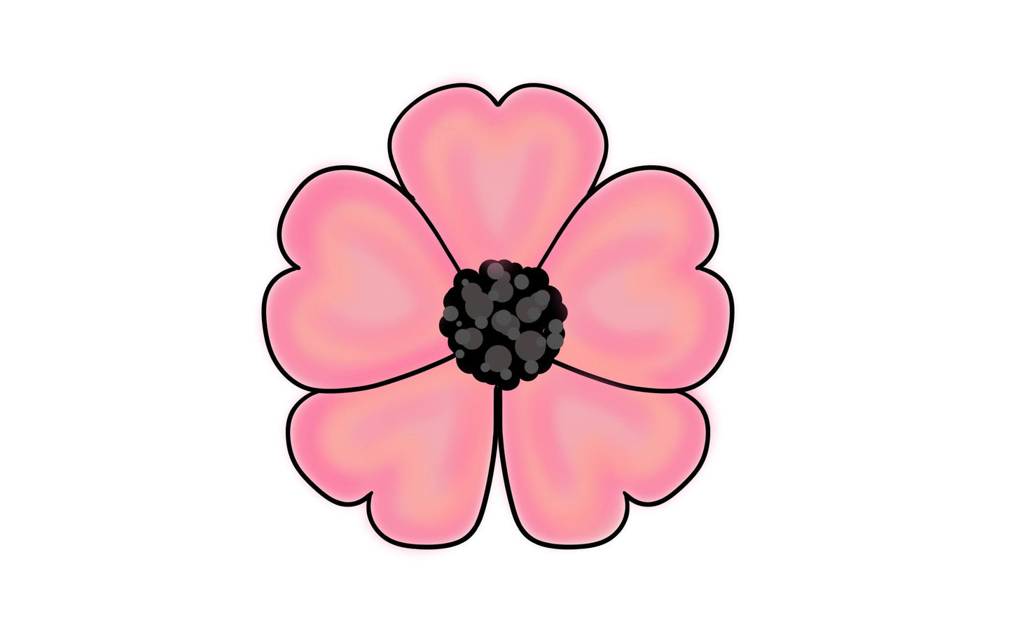 april flower cookie cutter