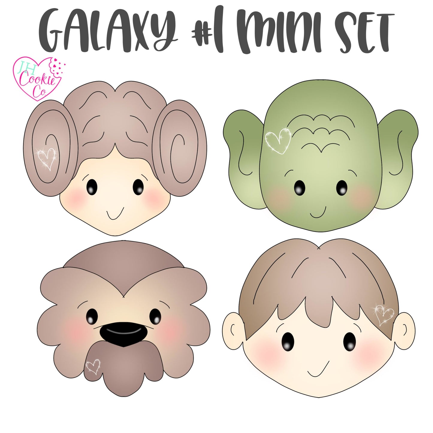 galaxy mini Cookie Cutter Set