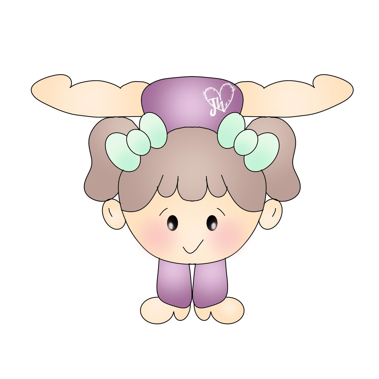 gymnastics girl cookie cutter
