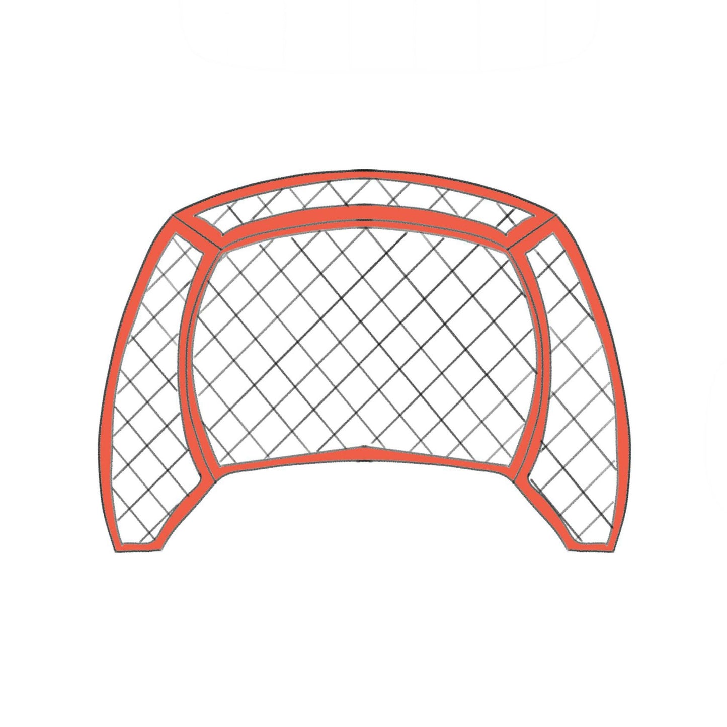 soccer goal post cookie cutter